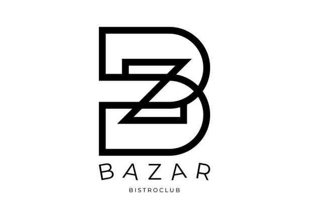 Logo distinctif du Bazar Bistro Club, représentant son ambiance unique